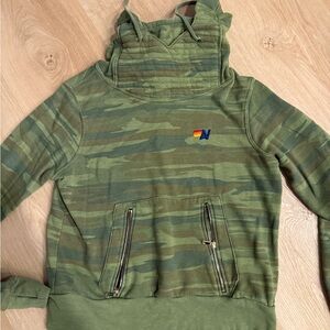 Aviator Nation unisex ninja hoodie, size XS